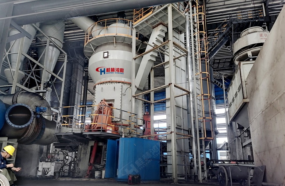 HLM2000錳礦立磨機錳礦塊狀料-200目-24噸/時左右-廣西